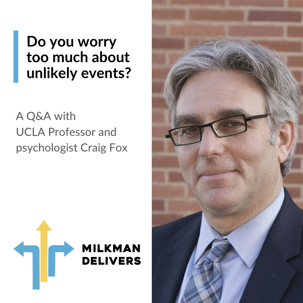 Katy Milkman (@katy_milkman) on Twitter photo Have you ever bought insurance for a cheap trip or an extended warranty on a gadget you could easily afford to replace? It could be because you worry too much about unlikely events. <a href="/uclaanderson/">UCLA Anderson School of Management</a> Prof. Craig Fox explains the behavioral science: open.substack.com/pub/katymilkma… Have you ever bought insurance for a cheap trip or an extended warranty on a gadget you could easily afford to replace? It could be because you worry too much about unlikely events. <a href="/uclaanderson/">UCLA Anderson School of Management</a> Prof. Craig Fox explains the behavioral science: open.substack.com/pub/katymilkma…