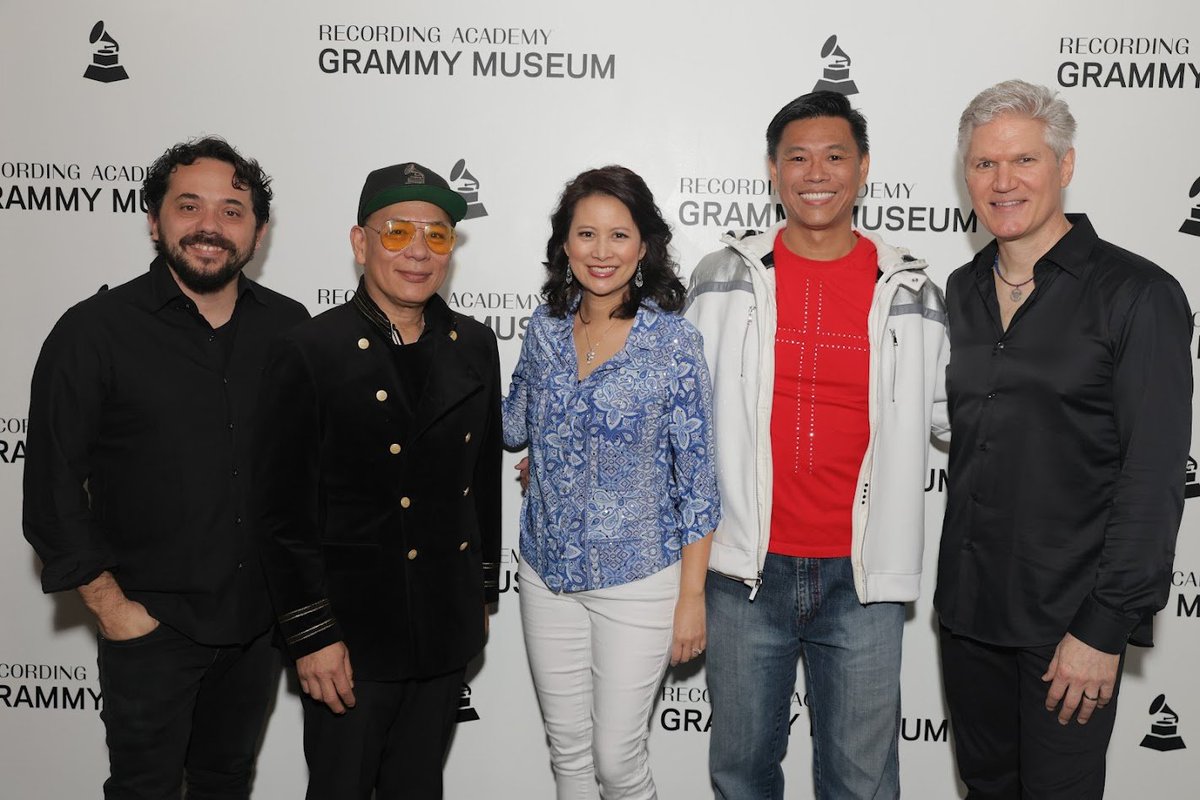 So nice before hitting the stage at <a href="/GRAMMYMuseum/">GRAMMY Museum</a> with the band and my partner in everything <a href="/larissalam/">Larissa Lam</a>. What an amazing day. People even braved the rain in LA and if people do that, you KNOW it's legit!