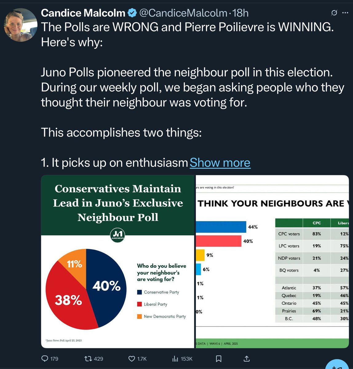 David Hamer π¨π¦πΊπ¦π¨π¦ (@davidhamer_1951) on Twitter photo In which β¦<a href="/CandiceMalcolm/">Candice Malcolm</a>β© reveals how stupid her far right wing Juno News actually is.
ππ€π€π€π In which β¦<a href="/CandiceMalcolm/">Candice Malcolm</a>β© reveals how stupid her far right wing Juno News actually is.
ππ€π€π€π