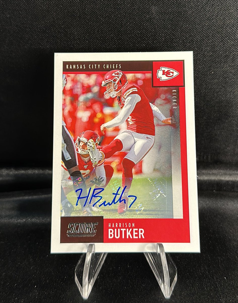 Phinstonedcards (@phinstonedcards) on Twitter photo Price: $18
Harrison Butker Score Auto
RT’s and Tags highly appreciated! <a href="/KCKid1507/">Parker Frederking</a>
#phinstax Price: $18
Harrison Butker Score Auto
RT’s and Tags highly appreciated! <a href="/KCKid1507/">Parker Frederking</a>
#phinstax