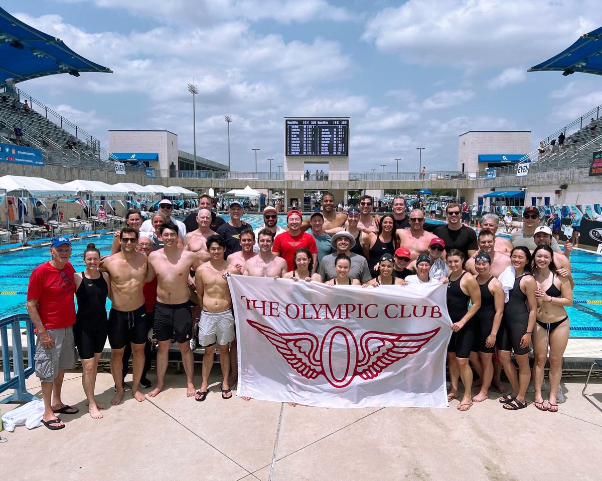 Congratulations to The Olympic Club Masters swim team on winning the 2025 U.S. Masters Nationals Championship 🏆 Led by Commissioners Juan Valdivieso and Cat Ladd, the Winged "O" scored 2,128 points, beating second-place NYAC by 316 points.

All 46 swimmers contributed points,