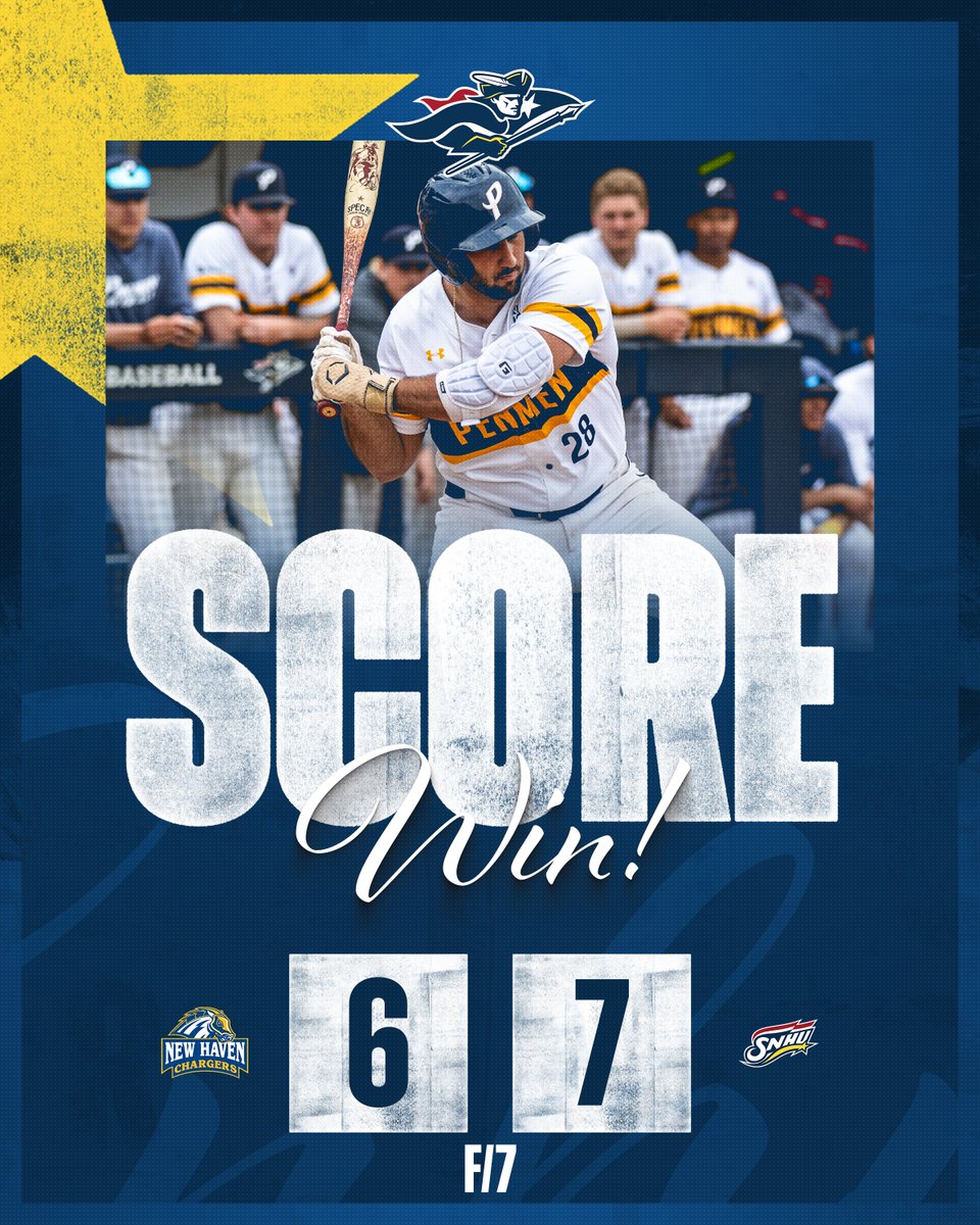 RECAP: <a href="/SNHU_Baseball/">SNHU Baseball</a>  Holds Off New Haven for 7-6 Win snhupenmen.com/news/2025/4/29…