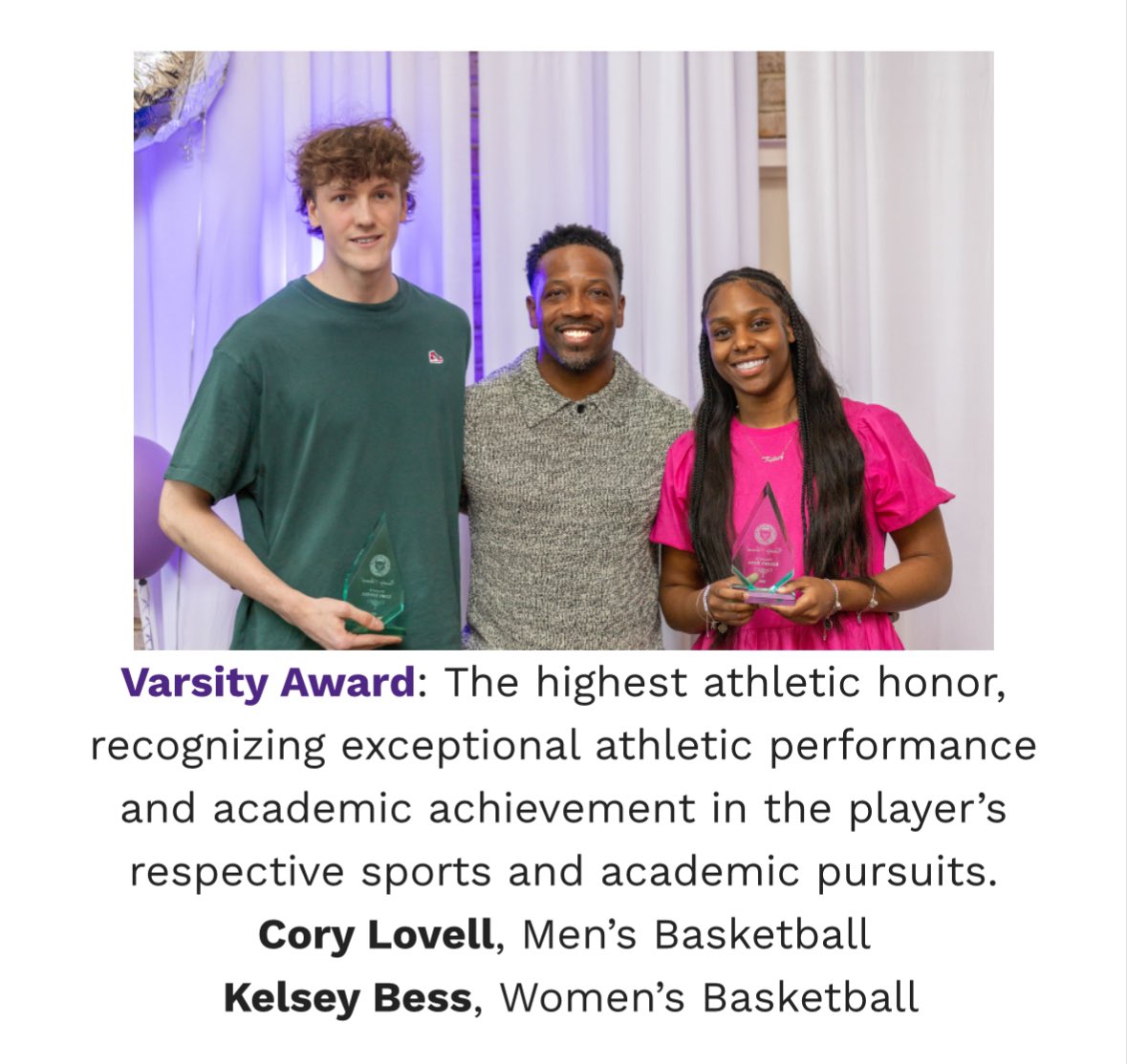 Grateful for this award, looking forward to whats next!