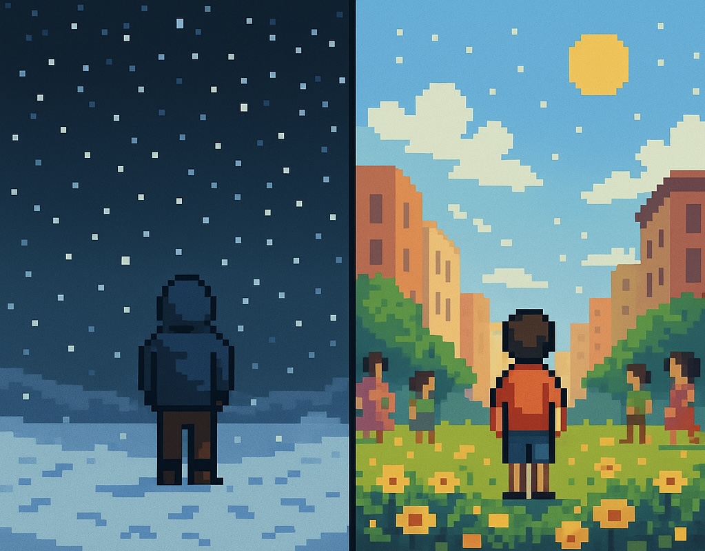 CryptoPixels___'s tweet image. The one who stays through the winter owns the summer