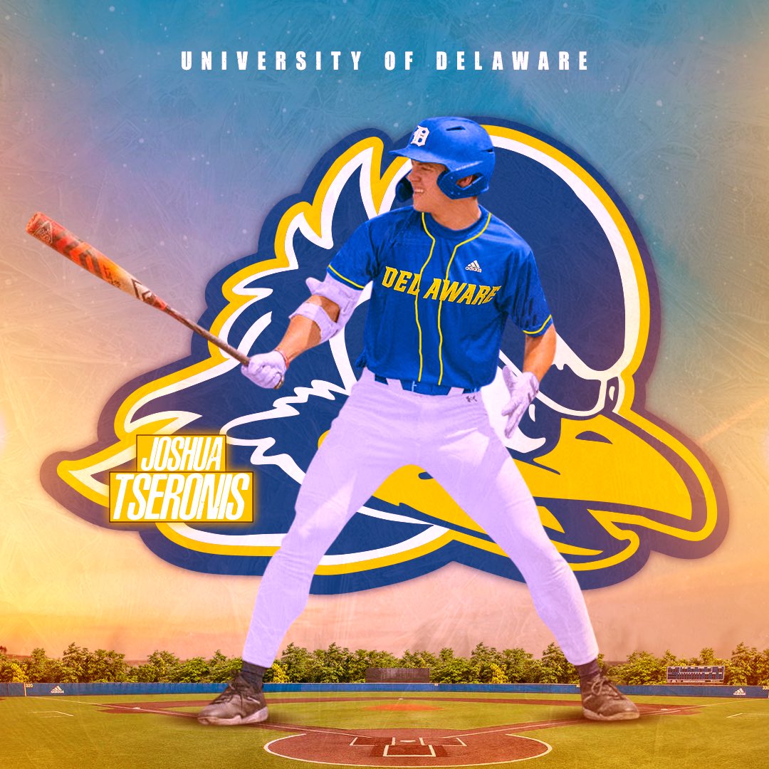 Josh Tseronis 2026 (@josh_tseronis87) on Twitter photo First, would like to thank the lord for guiding me through this journey. Thank you to my family, friends, coaches, teammates and everyone else who helped me throughout as well. I am extremely blessed to announce my commitment to the University of Delaware!! <a href="/DelawareBASE/">Delaware Baseball</a> First, would like to thank the lord for guiding me through this journey. Thank you to my family, friends, coaches, teammates and everyone else who helped me throughout as well. I am extremely blessed to announce my commitment to the University of Delaware!! <a href="/DelawareBASE/">Delaware Baseball</a>