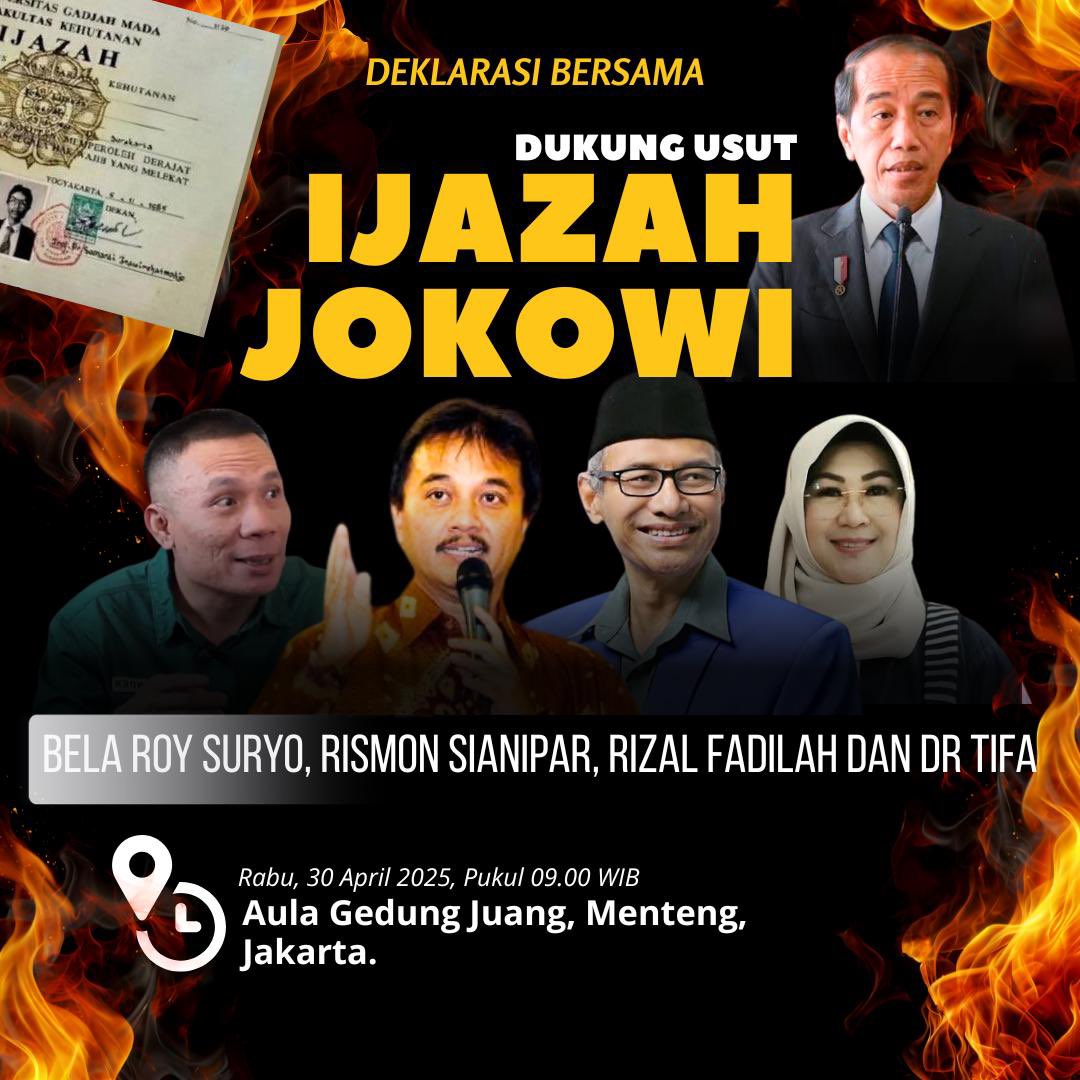 Ayo kita dukung dan ramaikan