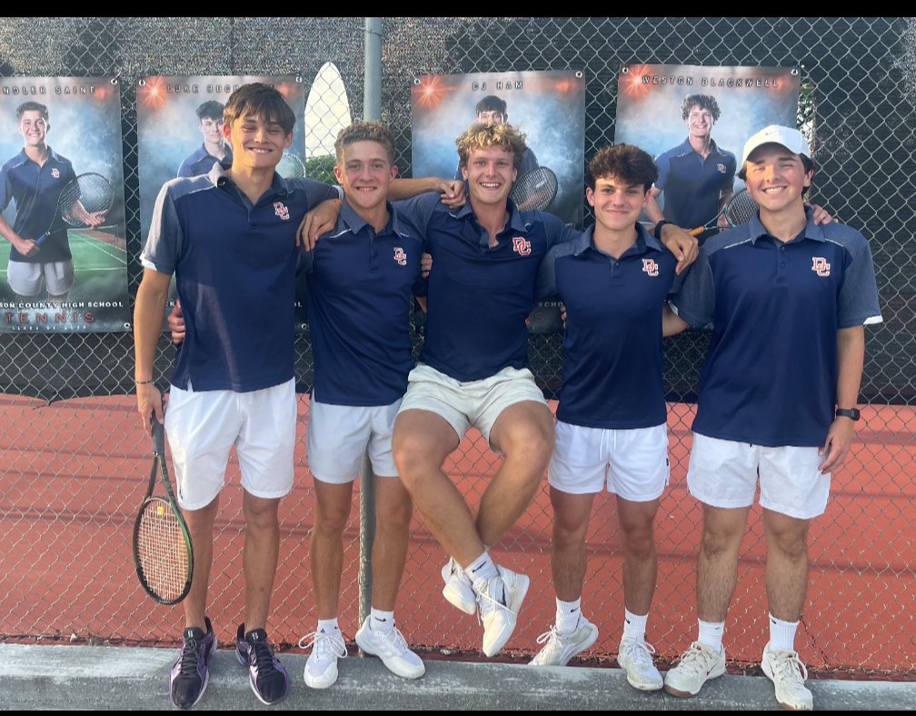 Dickson County High School Athletics (@dccougars) on Twitter photo πΎπΎπΎπΎπΎπΎπΎπΎπΎπΎπΎπΎπΎπΎπΎ
Congratulations to The Cougar Tennis Team on winning the District 14-4A Championship!!! On to the Region Tournament!
#cougarpride
<a href="/DCcougarnation/">Dickson County High School</a> ,<a href="/DicksonSports/">Dickson Sports Media</a> ,<a href="/JoeyHolley3/">Joey Holley</a> , πΎπΎπΎπΎπΎπΎπΎπΎπΎπΎπΎπΎπΎπΎπΎ
Congratulations to The Cougar Tennis Team on winning the District 14-4A Championship!!! On to the Region Tournament!
#cougarpride
<a href="/DCcougarnation/">Dickson County High School</a> ,<a href="/DicksonSports/">Dickson Sports Media</a> ,<a href="/JoeyHolley3/">Joey Holley</a> ,