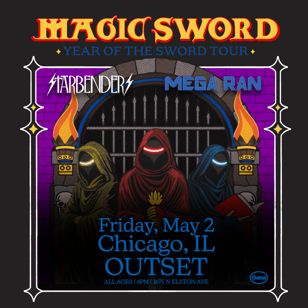 Outset (@outset_chicago) on Twitter photo This Week ⚔ Don't miss <a href="/magicswordmusic/">Magic Sword</a> coming through Outset this Friday!
Tickets → hive.co/l/magicsword This Week ⚔ Don't miss <a href="/magicswordmusic/">Magic Sword</a> coming through Outset this Friday!
Tickets → hive.co/l/magicsword