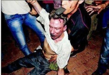 BENGHAZI 

Hillary Clinton left this Ambassador to die at the hands of a mob.

Joe Biden gave her the Medal of Freedom
