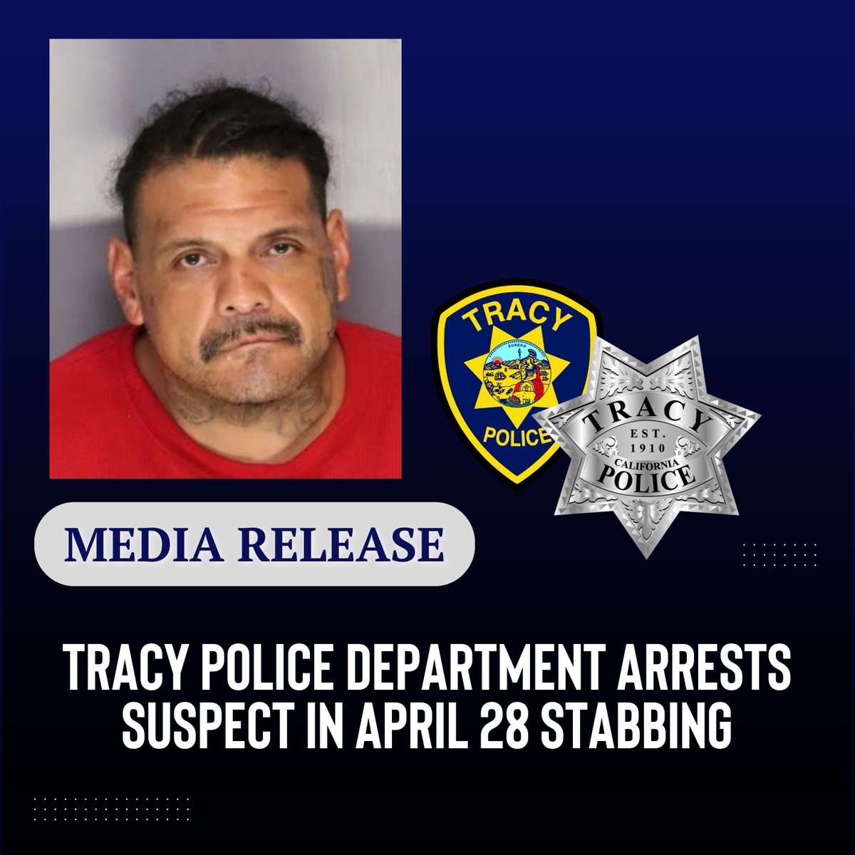 Tracy Police Department tweet media
