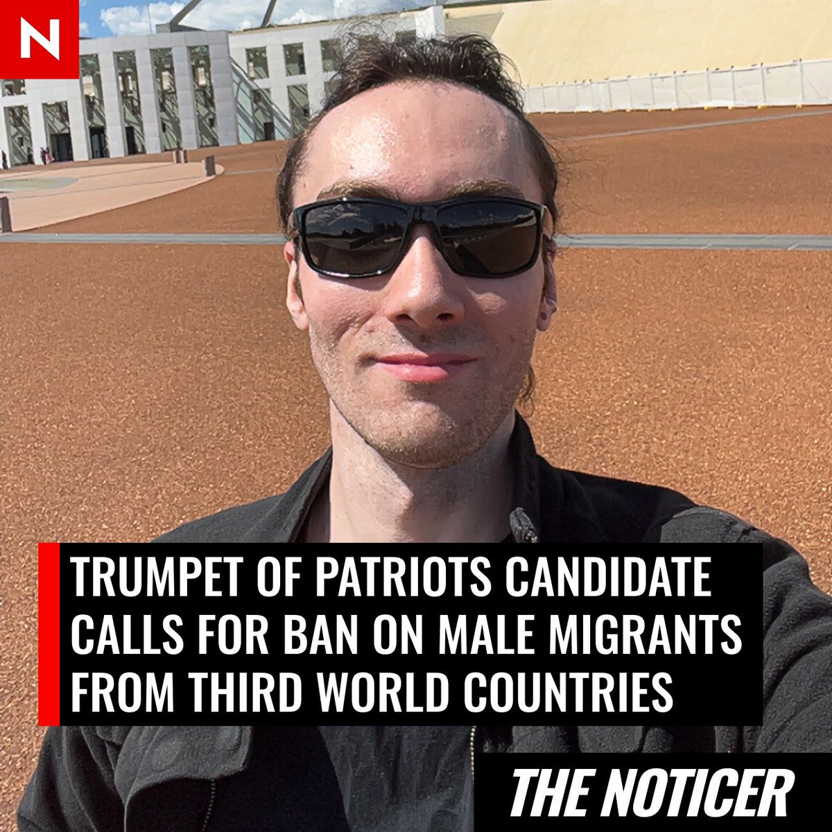 Trumpet of Patriots candidate for Lindsay Joseph O'Connor is calling for a total ban on male immigrants from third world countries and cultures.

He also wants Australia to develop a sovereign wealth fund and use it to scrap income tax.