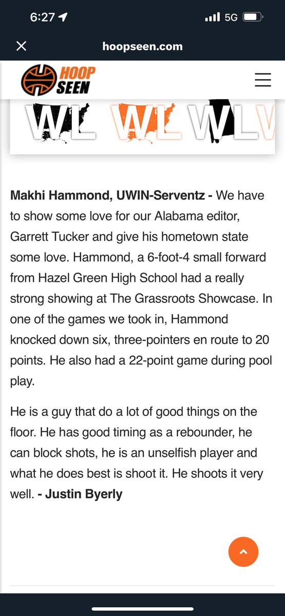 UWIN Serventz (@uwin_serventz) on Twitter photo My guy 2026 <a href="/hammond_makhi3/">Makhi Hammond</a> is just flat out solid. The slim reaper as we call him just does a lot of things really well. Scores from all levels , defends at high rate and always seems like he has 5-7 rebounds per game. Once his body develops he is gonna be a steal for someone! My guy 2026 <a href="/hammond_makhi3/">Makhi Hammond</a> is just flat out solid. The slim reaper as we call him just does a lot of things really well. Scores from all levels , defends at high rate and always seems like he has 5-7 rebounds per game. Once his body develops he is gonna be a steal for someone!