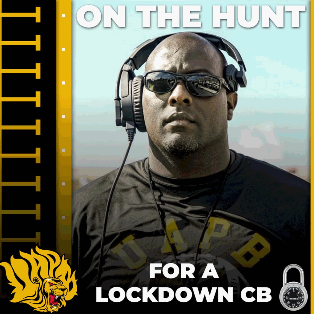 I’m 👀👀👀 for a Grad Transfer or Portal CB with a high SAT Score 😉
S -  MART (can communicate)
A - THLETIC (COD &amp; Acceleration)
T - OUGH (Mentally &amp; Physically)
If this is YOU drop the film below‼️
#RestoreThe🦁🦁🦁
#FINISH