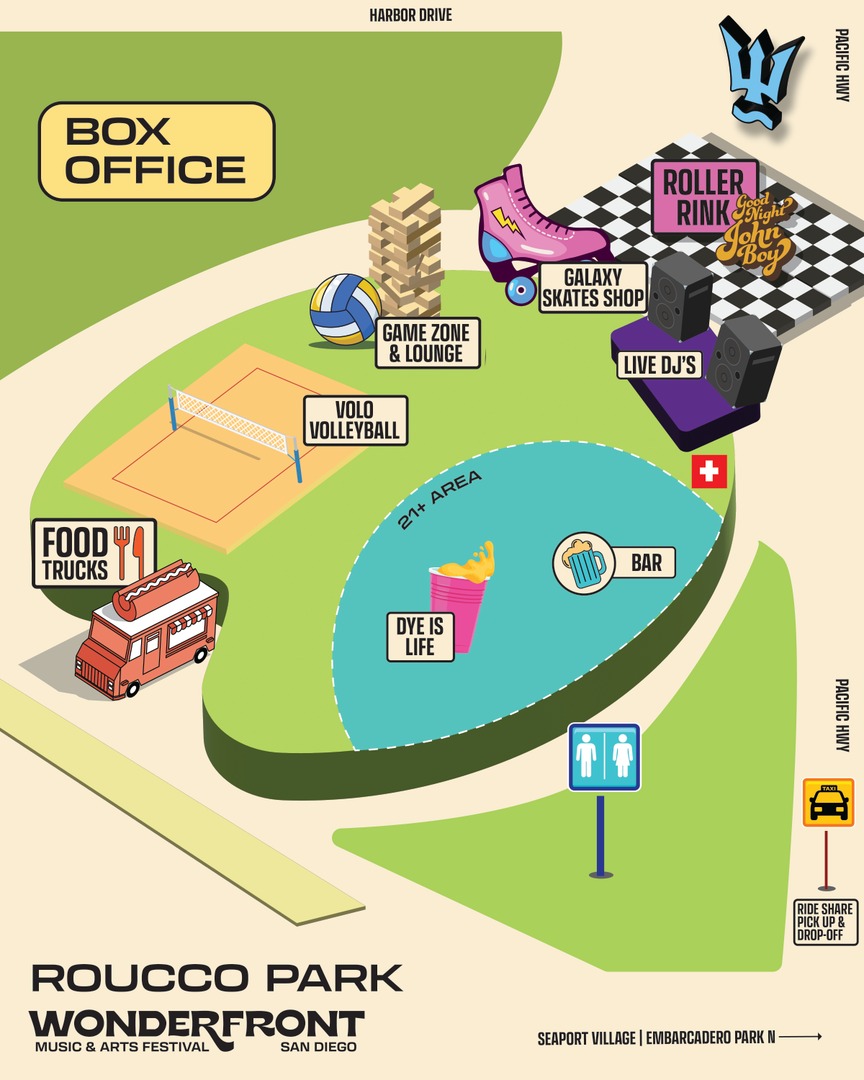 It’s time to map it out 🧭 — the Wonderfront 2025 Festival Map is officially here!

From stages to food trucks, beer gardens to yacht parties — start visualizing your fest flow now so you don’t miss a single moment of the music, sunshine, and waterfront magic 💙