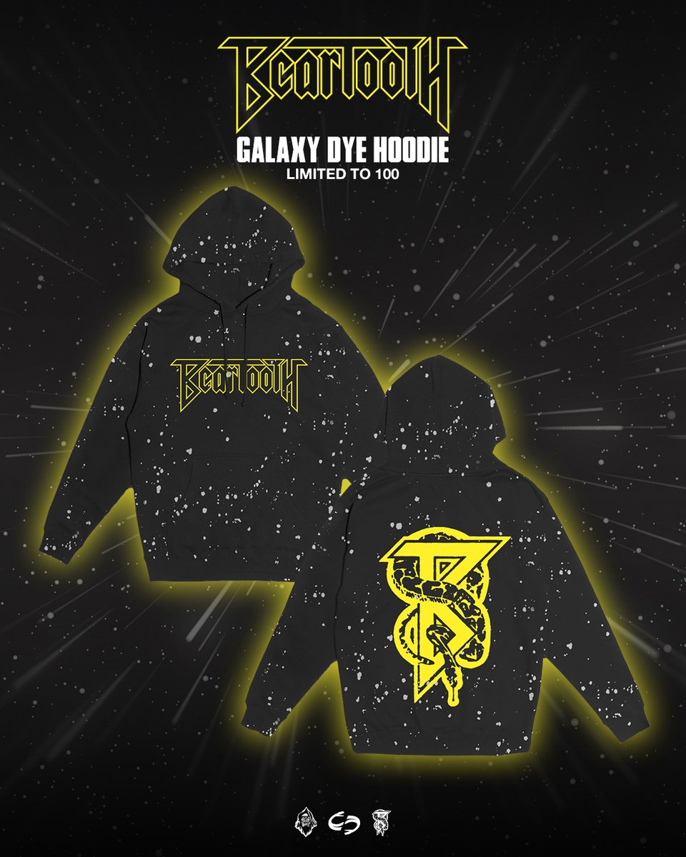 🚨FLASH DROP🚨 In celebration of “May the 4th Be With You”, snag a limited edition galaxy dye hoodie limited to only 100 pieces. In stock and ready to shop!

🔗: beartoothband.com/products/galax…