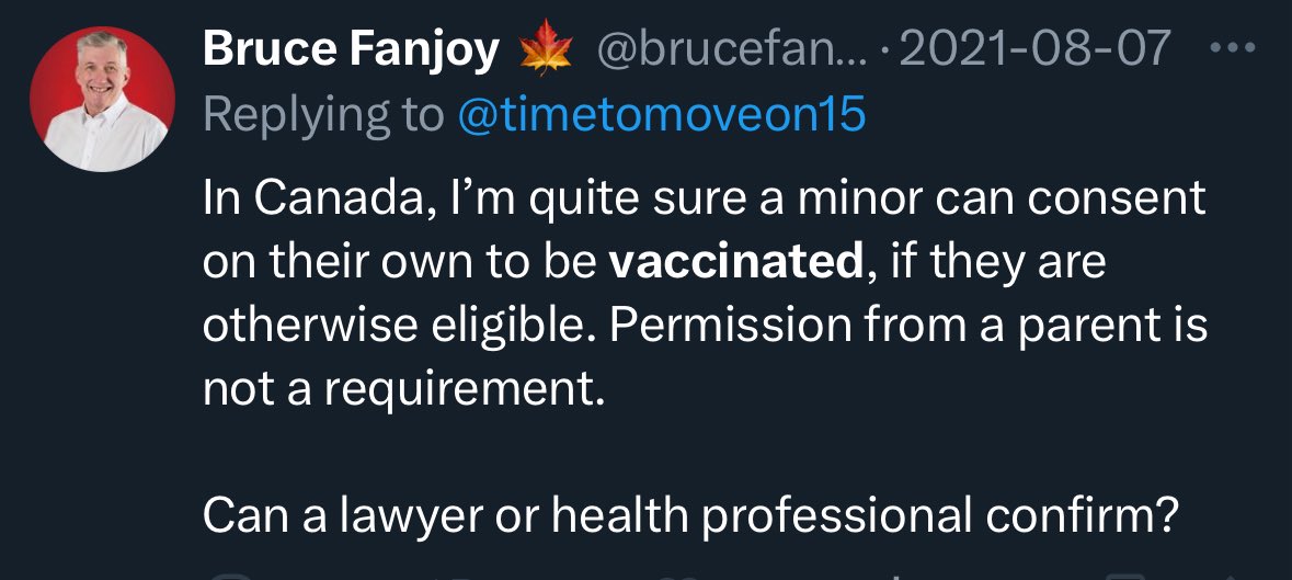 ryangerritsen's tweet photo. Bruce thinks a child understands full informed consent. https://t.co/ct6IQt74Ue
