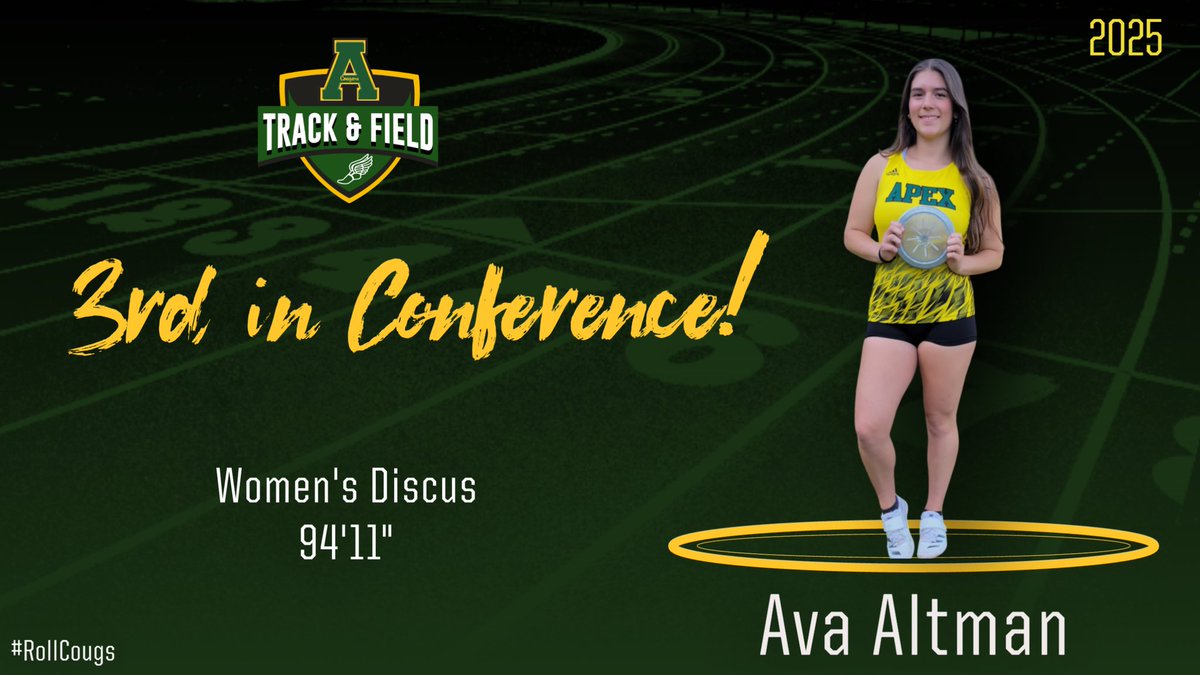Apex Track & XC (@apextrackxc) on Twitter photo Ava had a great day 1! Can't wait to see what Day 2 brings! <a href="/apexcougarclub/">Apex Cougar Club</a> <a href="/apexhsathletics/">Apex Athletics</a> Ava had a great day 1! Can't wait to see what Day 2 brings! <a href="/apexcougarclub/">Apex Cougar Club</a> <a href="/apexhsathletics/">Apex Athletics</a>