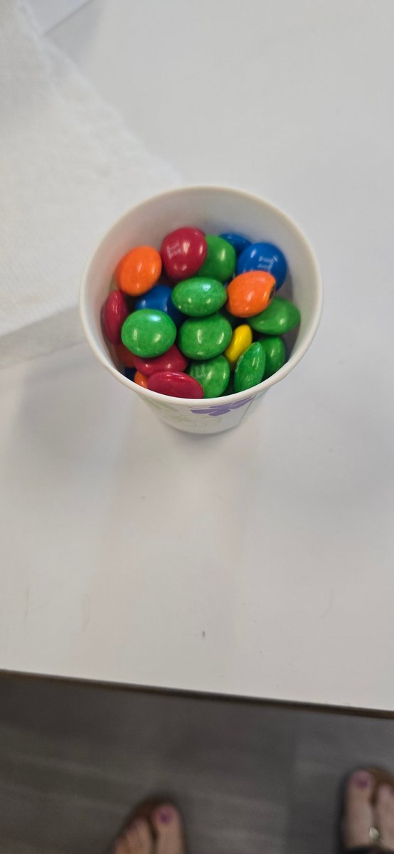 Does the ratio of colors in a bag of M&amp;Ms match what the company claims?  Stats found out this week - and it just so happened to be a yummy snack, too!  
<a href="/JJPearceHS/">JJ Pearce HS</a> #mUStangmagic #risdbetheone