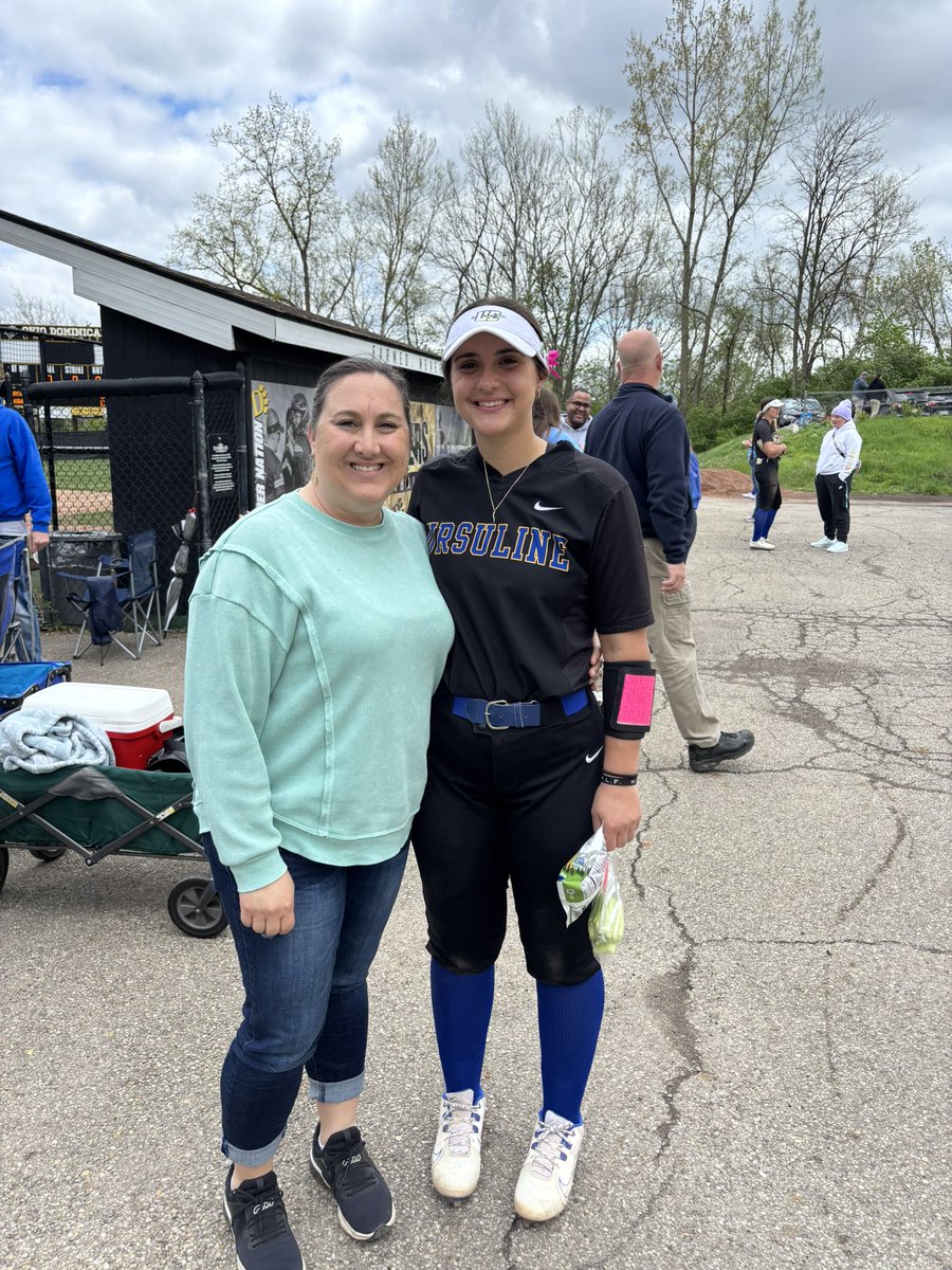 cvmazzocca's tweet photo. What a weekend. Got to catch an Ursuline double header @ Ohio Dominican. Then made the 10 minute drive to OSU to catch Julia’s game. Felt like the old days of being in Columbus all day for softball. https://t.co/oFYhJhyL2e
