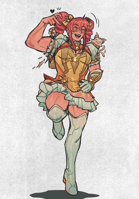 drawing her buffer to cope... sigh..... 
-
#brigitte #Overwatch2Fanart