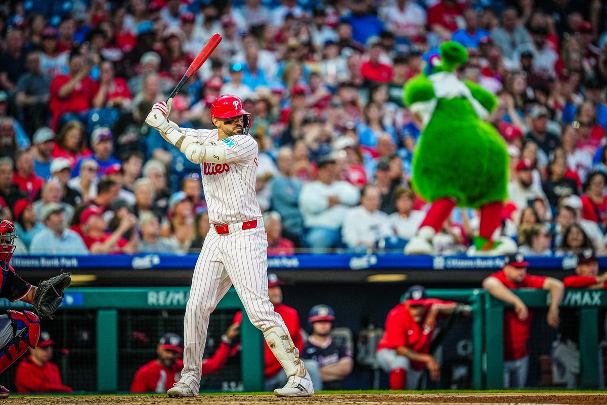 Phillies's tweet image. The belly of the beast
