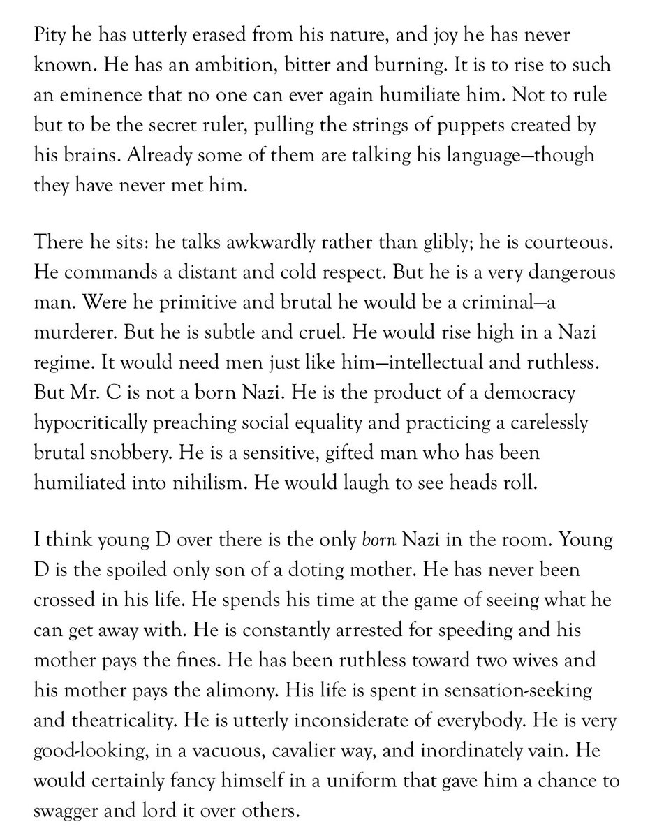 “Who Goes Nazi?” is one of my favorite essays of all time. you might find people in here that are familiar to you, if you look closely. I hope you like it.