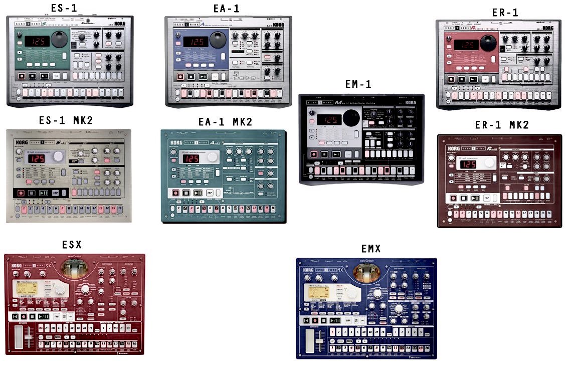 rosallette's tweet image. the korg electribe stations