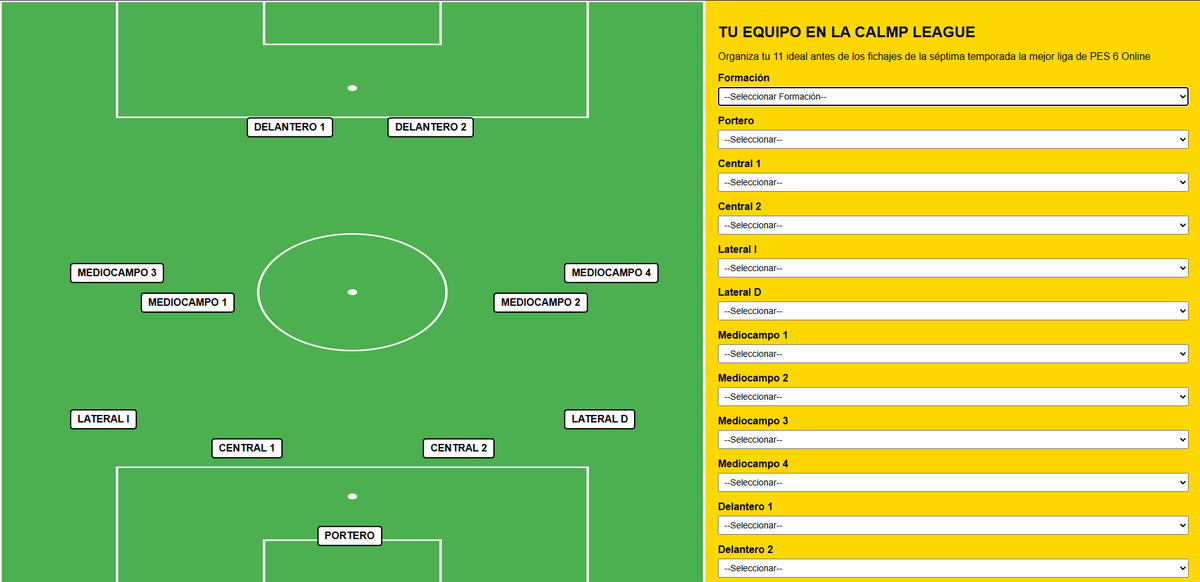Calmpleague's tweet photo. En la CALMP LEAGUE los participantes podrán crear su dream team para analizar, experimentar y tener sus posibles equipos con formaciones distintas antes de realizar la jornada de fichajes.

El pasado, presente y futuro está aquí 🔥 https://t.co/FDuj1G7BTo