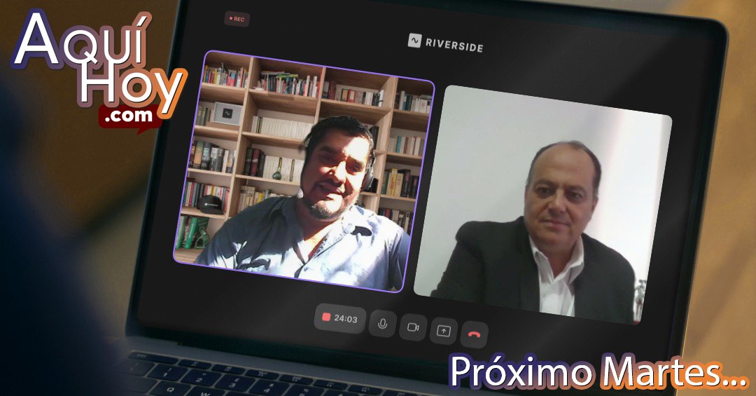 Aquí Hoy (@aquihoycom) on Twitter photo Terminamos la grabación del próximo episodio🎙️:
"A 10 meses / Perspectivas para el 2026"
Con la participación de Don <a href="/Claudioalpizar/">Claudio Alpizar Otoya</a>.
Disponible el próximo martes 🎧 Terminamos la grabación del próximo episodio🎙️:
"A 10 meses / Perspectivas para el 2026"
Con la participación de Don <a href="/Claudioalpizar/">Claudio Alpizar Otoya</a>.
Disponible el próximo martes 🎧