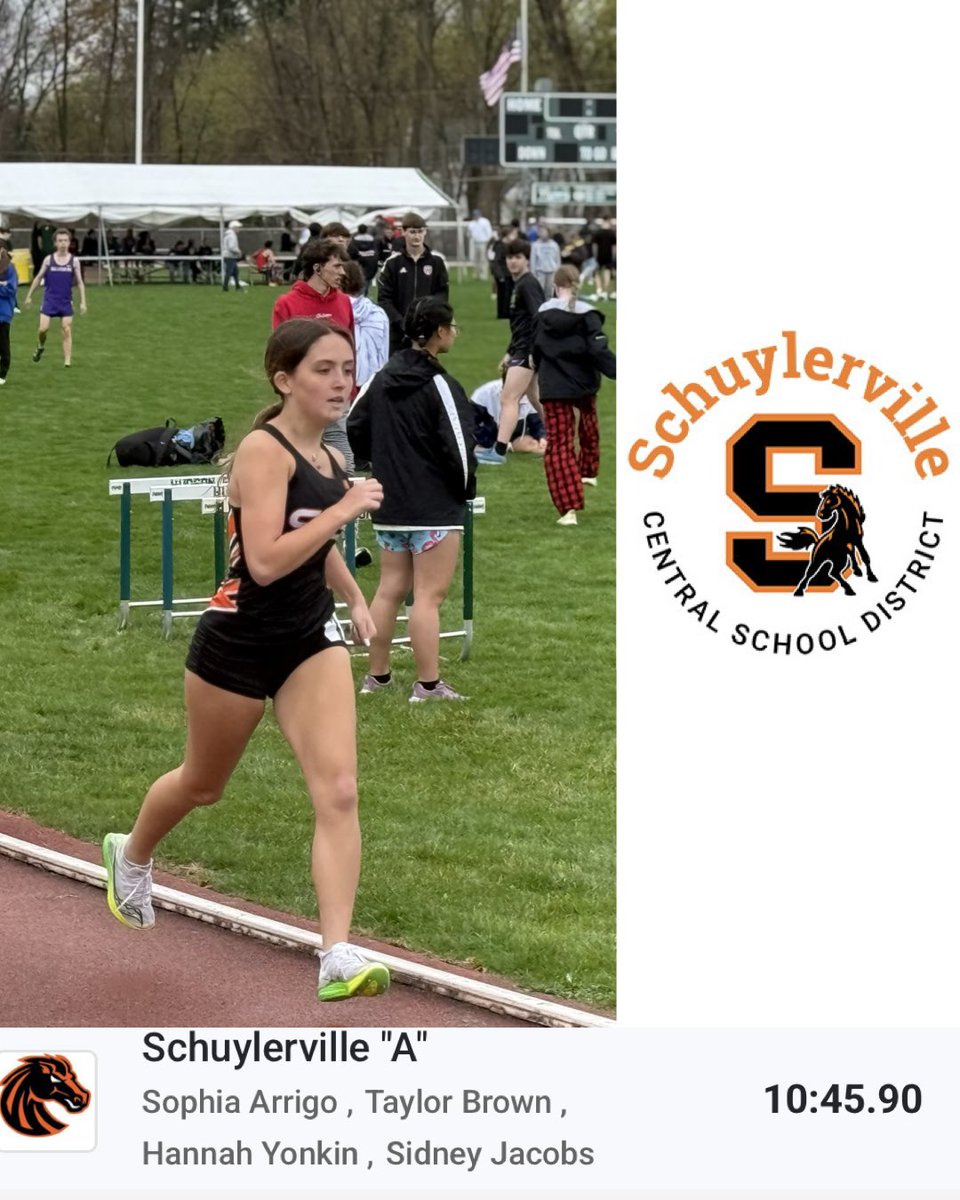 Big day on the track — our 800m relay team is headed to the Section 2 State Qualifier! I ran my leg in 2:38 and feeling strong! So proud of this squad — let’s keep it rolling!