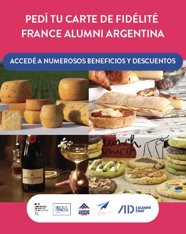 🎉 ¿Estudiaste, investigaste o fuiste asistente de español en Francia o sos egresado/a del liceo Jean Mermoz?

Solicitá gratis tu ✨Carte de Fidélité France Alumni Argentina hasta el 13/05 y accedé a descuentos en + de 30 comercios e instituciones.

linktr.ee/CampusFranceAr…