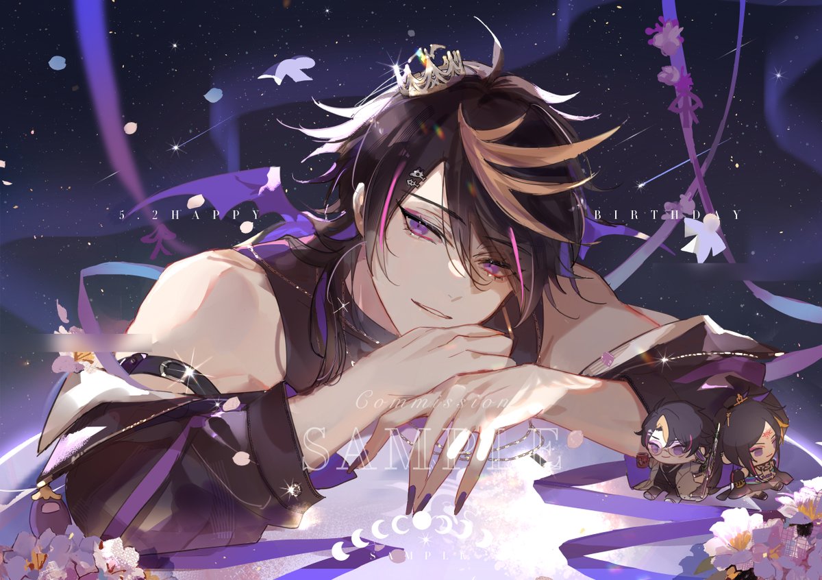 #YaminoBirthday2025
負責了Shu生賀圖💜
詳細下收+