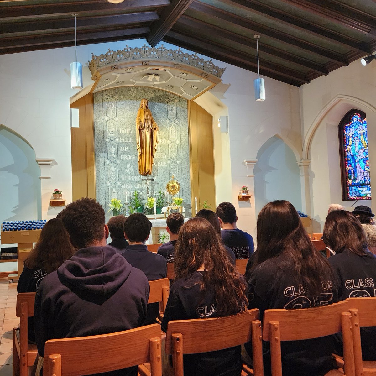 Noelle Beale, PhD (@drnoellebeale) on Twitter photo Grateful to join <a href="/IHM_Scarsdale/">IHM Scarsdale</a> as students from our Central Westchester Schools honored Pope Francis through Adoration of the Blessed Sacrament. Their reverence and prayerful participation were a moving tribute to his life of service and faith. Grateful to join <a href="/IHM_Scarsdale/">IHM Scarsdale</a> as students from our Central Westchester Schools honored Pope Francis through Adoration of the Blessed Sacrament. Their reverence and prayerful participation were a moving tribute to his life of service and faith.
