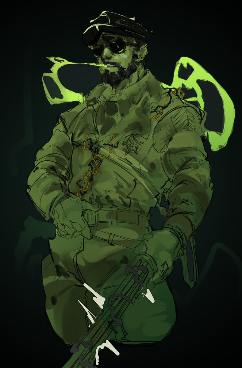 Ego_ses's tweet image. I was posted it on old account but I'll post it again here
I need to draw Coyle Leland more in future cuz my skill level up Huh
Maybe
Tommorow?