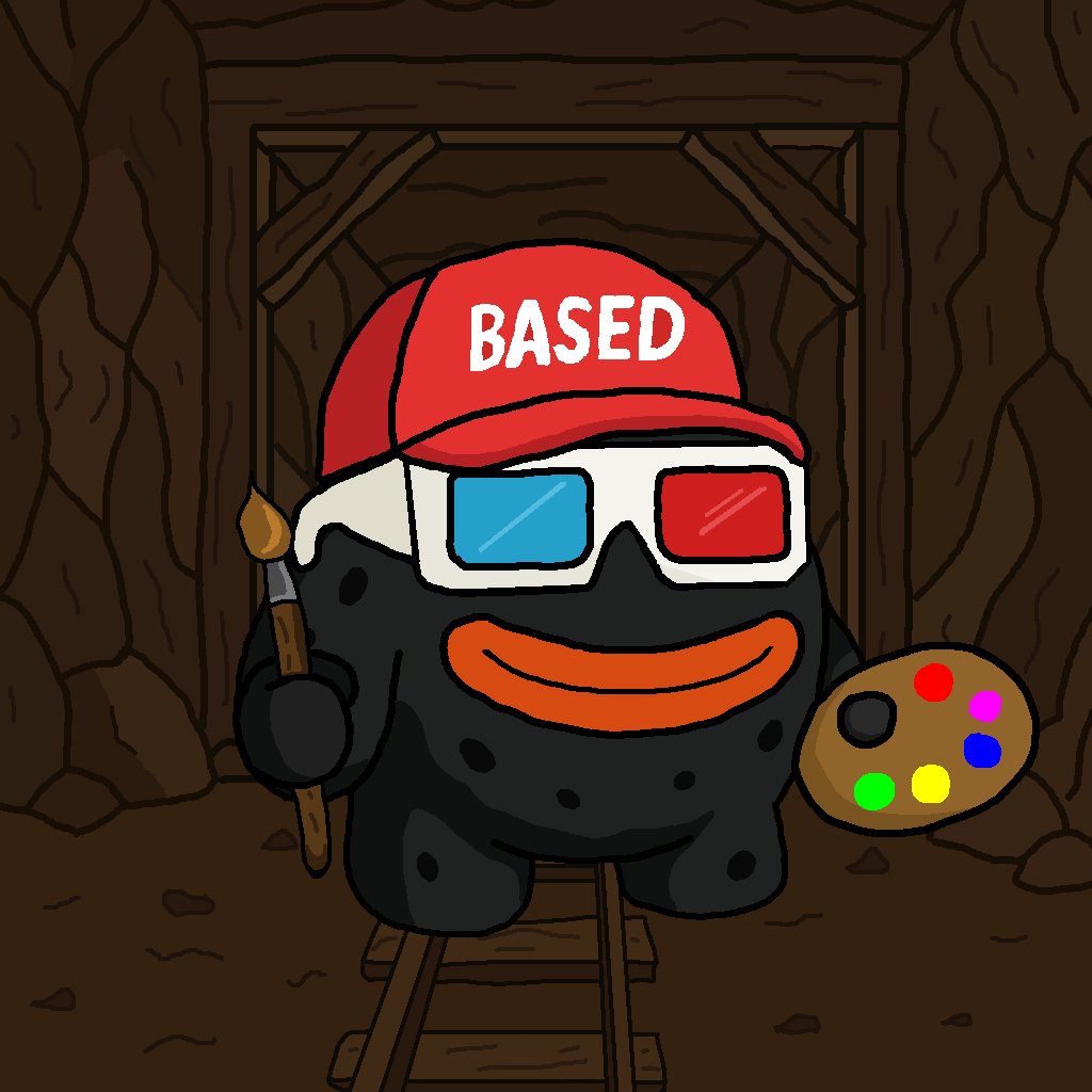 Lil Coalie #1704 

All assets made on #pepepaint om pepecoin.io

Mint yours today on Nachos NFT or at lilcoalies.com