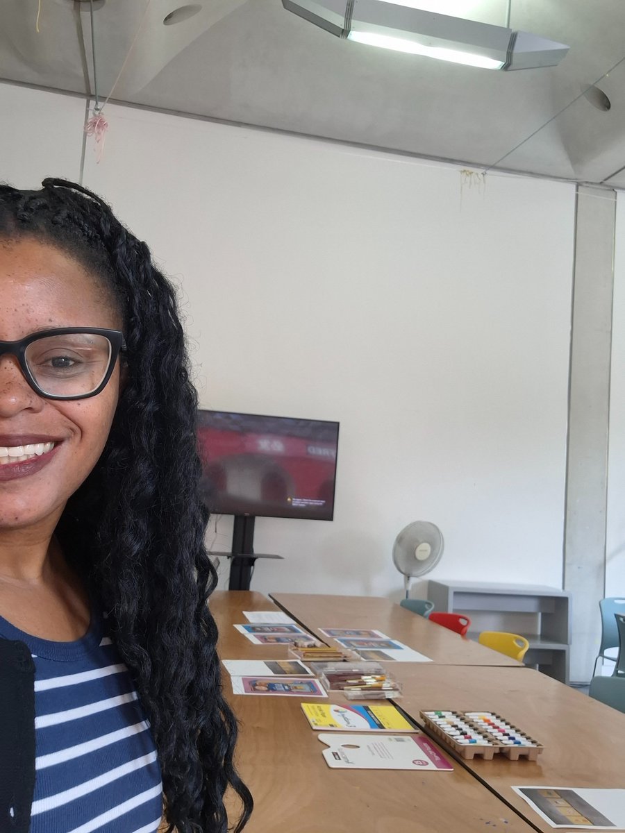 Deliverying a session today at Manchester Art Gallery with Kate Day in partnership with Young Manchester who support the Supplementary Schools network. <a href="/mcrartgallery/">Manchester Art Gallery</a>