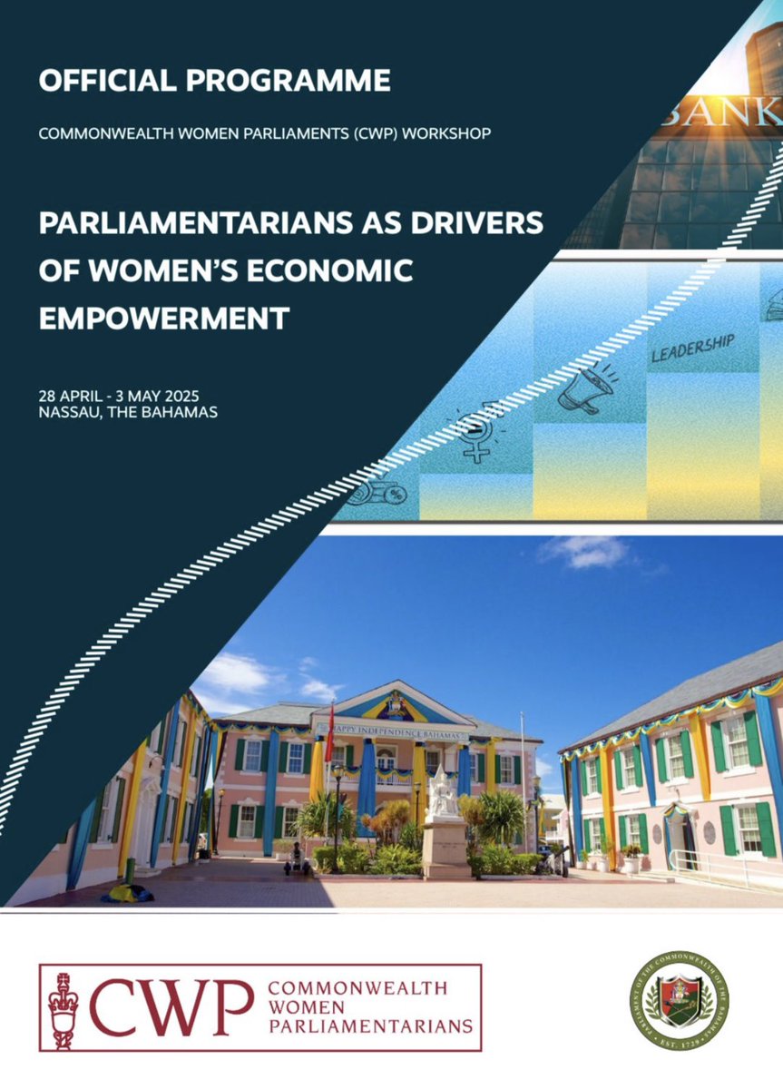 Jerusa Léa Ali (@alijerusa) on Twitter photo Lovely to welcome women #Parliamentarians from throughout the #Commonwealth 🇬🇭 🇳🇬 🇱🇰 🇮🇳 🇨🇦 🇼🇸 🇵🇰 🇳🇦 to #TheBahamas 🇧🇸
Learn more about women’s #empowerment here: lnkd.in/eZ_fXzD5 <a href="/CPA_Secretariat/">Commonwealth Parliamentary Association (CPA) HQ</a> Lovely to welcome women #Parliamentarians from throughout the #Commonwealth 🇬🇭 🇳🇬 🇱🇰 🇮🇳 🇨🇦 🇼🇸 🇵🇰 🇳🇦 to #TheBahamas 🇧🇸
Learn more about women’s #empowerment here: lnkd.in/eZ_fXzD5 <a href="/CPA_Secretariat/">Commonwealth Parliamentary Association (CPA) HQ</a>