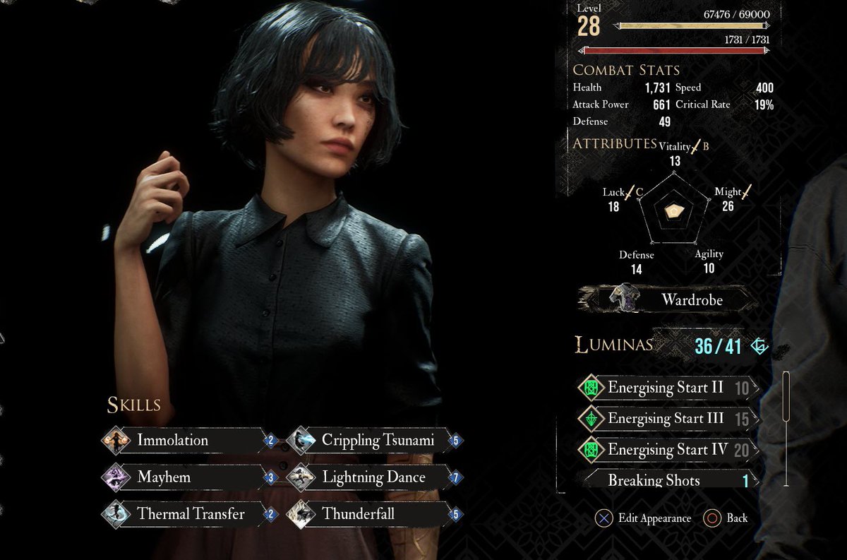 "Your outie is a master of perfect parries"