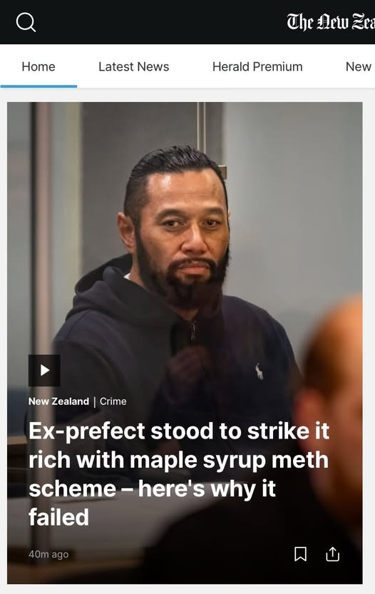 NZMAGAMike's tweet photo. Failed because meth is illegal. #CustomaryRights https://t.co/5fYRXSsF3X