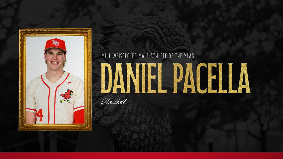 🏆 Milt Weisbecker Male Athlete of the Year: Daniel Pacella, <a href="/RedbirdBaseball/">Illinois State Baseball</a>