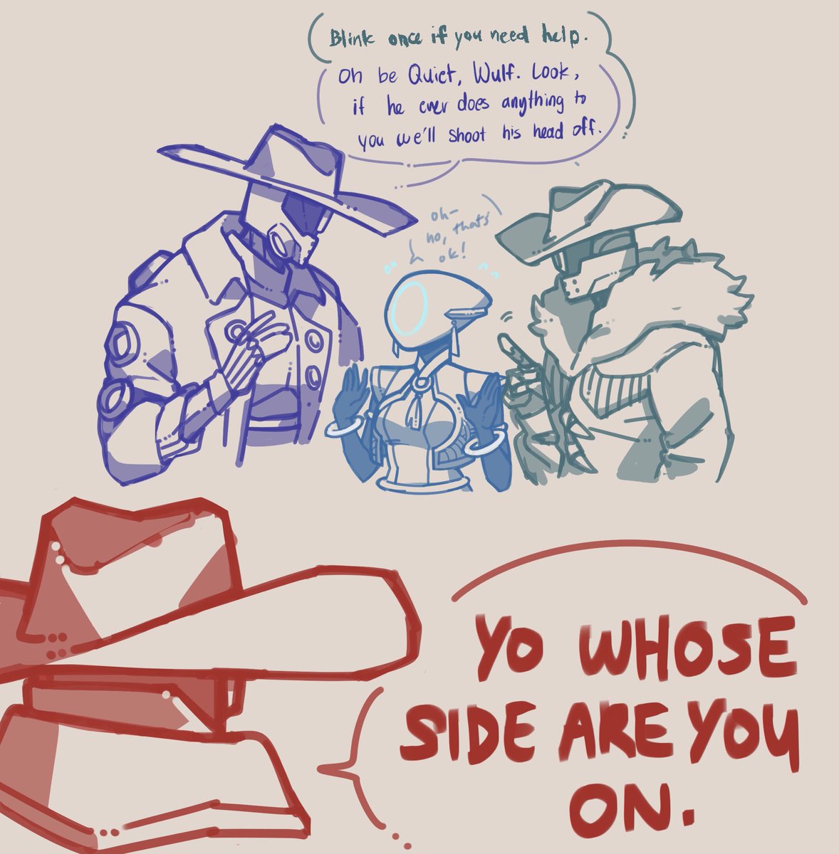 plutobody's tweet photo. Bandit and his bandit friends https://t.co/ZsCR3yQxzg