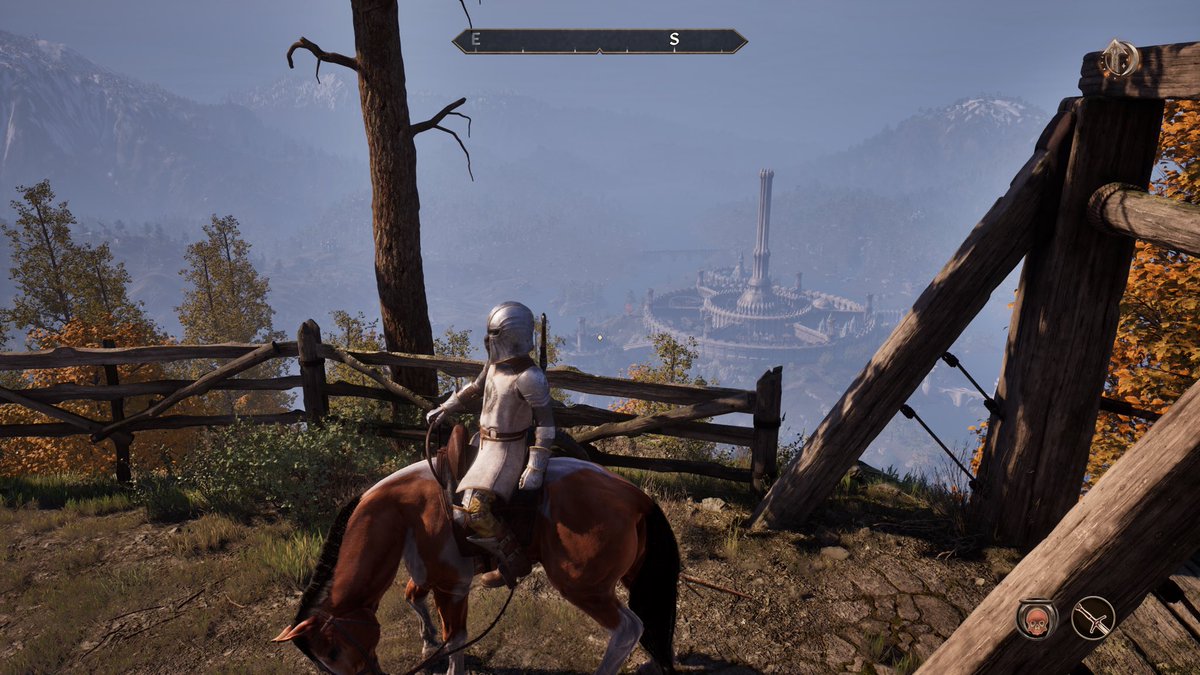 Pyronithious's tweet image. On my way to Bruma and the view is great 
#OblivionRemasterd