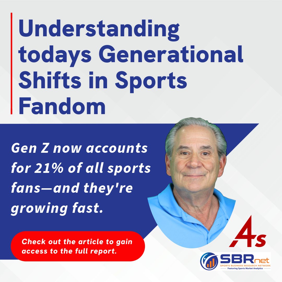 The sports fandom landscape is changing.
Check out <a href="/neilds18/">Neil Schwartz</a>  latest article and get access to both the Generational Shifts in Sports Fandom report and the 2025 SBRnet Topline Study.

Read now: aaaa.org/research-repor…

#SportsFandom #SBRnet