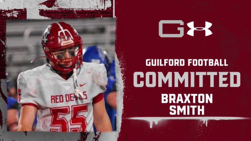 Very excited to announce that I will be continuing my athletic and academic career at Guilford College. I would like to thank my family,coaches, friends and everyone else who has helped me get to this point.<a href="/NC_RedDevils/">Newton-Conover Football</a> <a href="/thirty343543/">Coach Justin Thirtyacre</a> <a href="/GuilfordFB/">Guilford College Football</a>