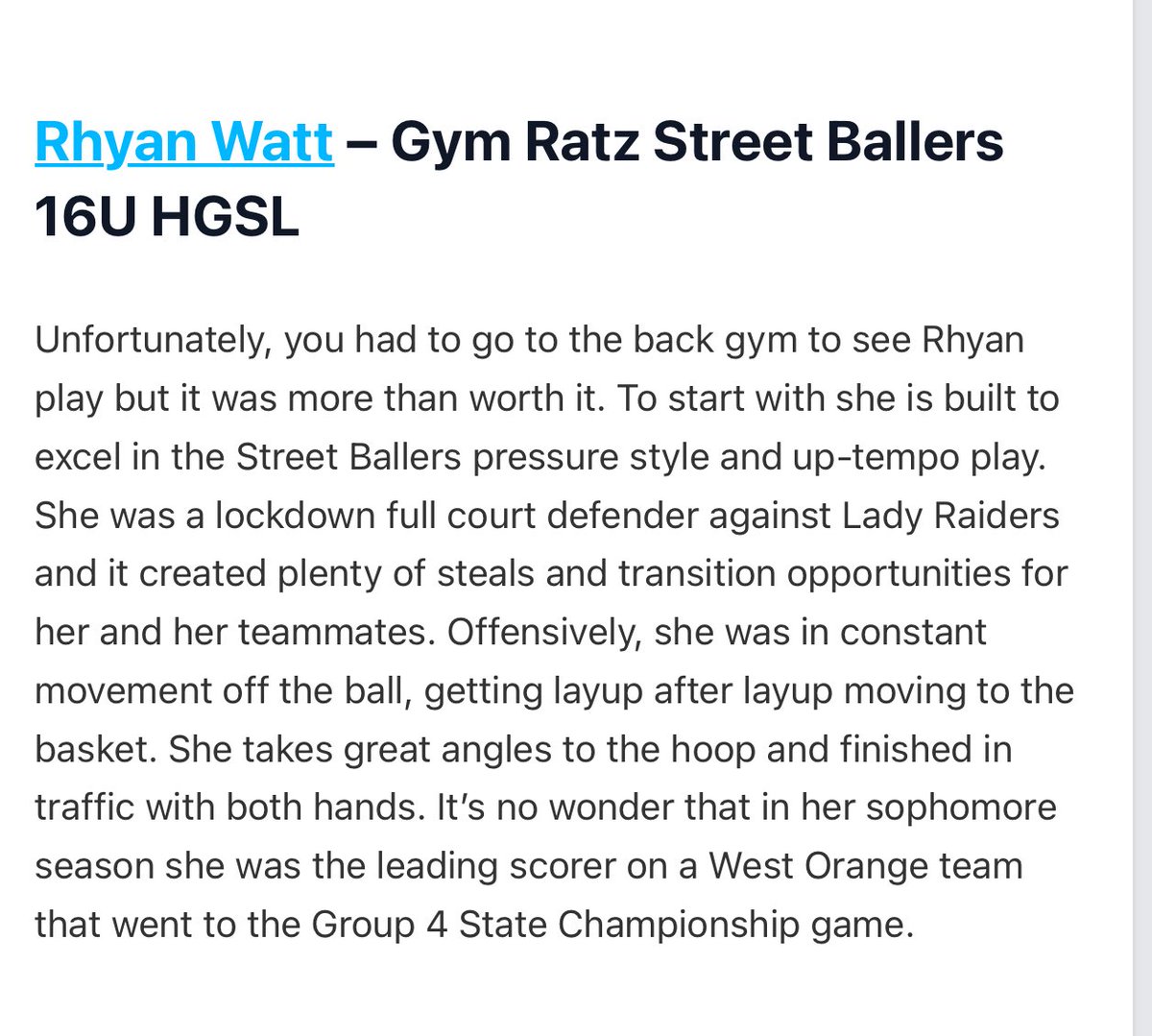 Rhyan Watt (@rhyanwatt2) on Twitter photo Thank you <a href="/NNJGirlsHoops/">North Jersey Girls Hoops</a> and <a href="/PGHNewJersey/">Prep Girls Hoops New Jersey</a> for the acknowledgment! Can’t wait to keep working this summer! <a href="/CanieceWilliams/">Caniece Williams</a> <a href="/NJLadiesHoops/">NJ Ladies Hoops</a> <a href="/WOHS_NJ_GBB/">wohsgirlsbb</a> <a href="/RheshaWatt/">Rhesha Watt</a> <a href="/NoBoyzAllowedBB/">No Boyz Allowed</a> <a href="/EJayArrow/">E J 🏀</a> Thank you <a href="/NNJGirlsHoops/">North Jersey Girls Hoops</a> and <a href="/PGHNewJersey/">Prep Girls Hoops New Jersey</a> for the acknowledgment! Can’t wait to keep working this summer! <a href="/CanieceWilliams/">Caniece Williams</a> <a href="/NJLadiesHoops/">NJ Ladies Hoops</a> <a href="/WOHS_NJ_GBB/">wohsgirlsbb</a> <a href="/RheshaWatt/">Rhesha Watt</a> <a href="/NoBoyzAllowedBB/">No Boyz Allowed</a> <a href="/EJayArrow/">E J 🏀</a>