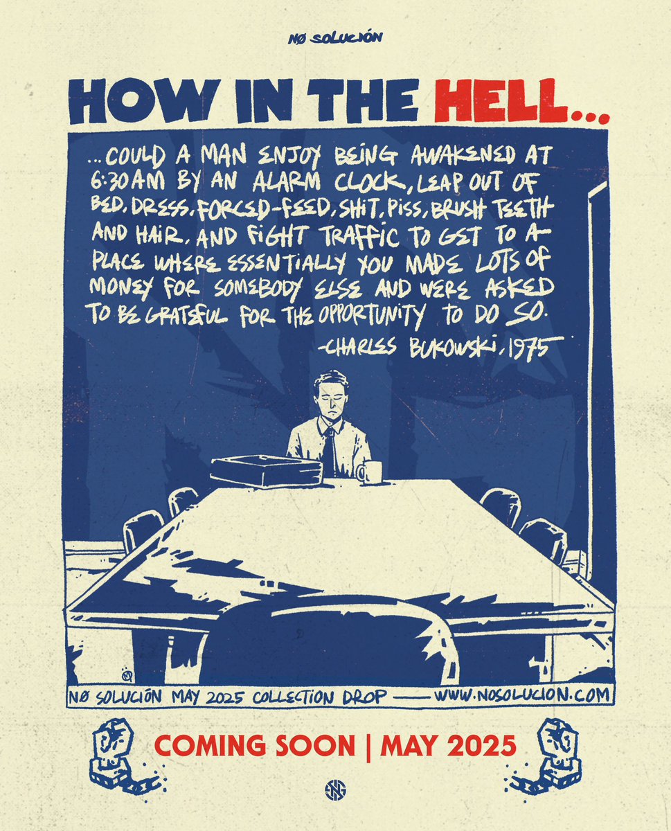 The struggle continues. Coming to you this May 2025.