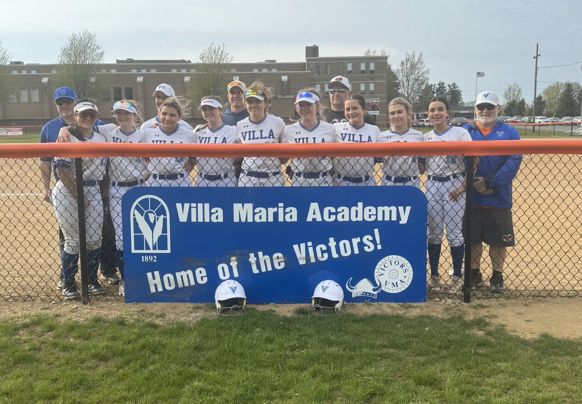 CPRamblers's tweet image. On Throwback Day, the Victors (Ramblers) downed Girard 7-1. Morgan Madura had quite the day, striking out 15 and driving in three with a 3-run triple.