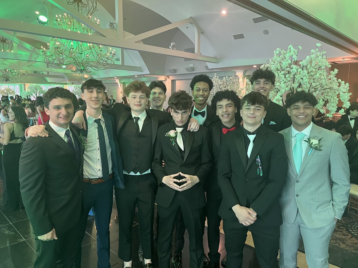 The guys clean up nice! #Prom2025
