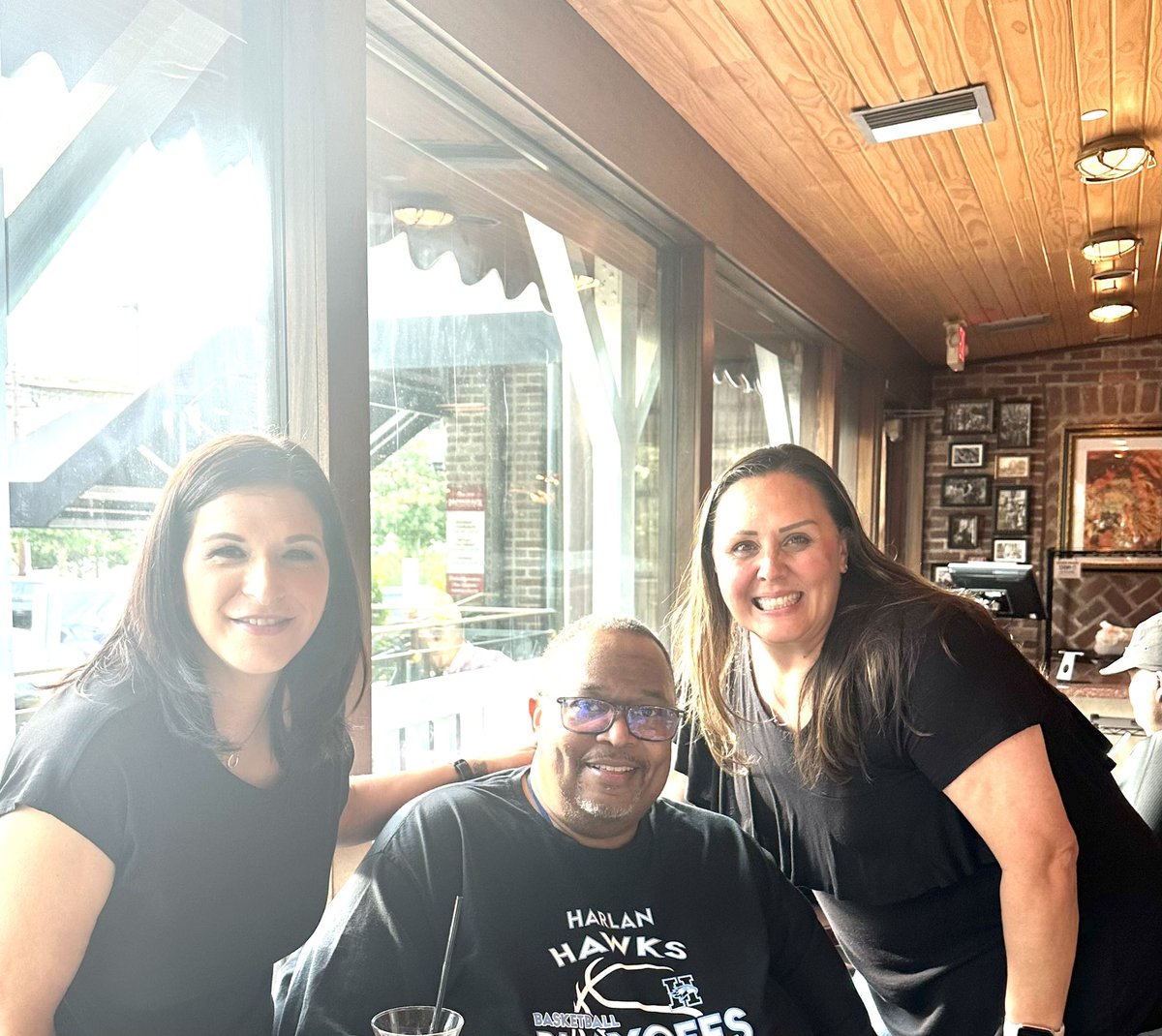 Great time with two awesome young ladies. Blessed that our paths crossed at 7611 and 14350. #LaverneandShirley