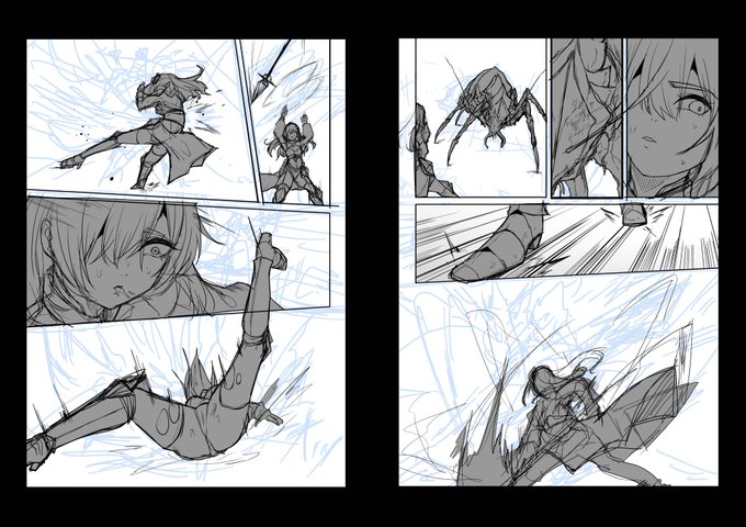 ペン入れしても綺麗に仕上げたいページ 